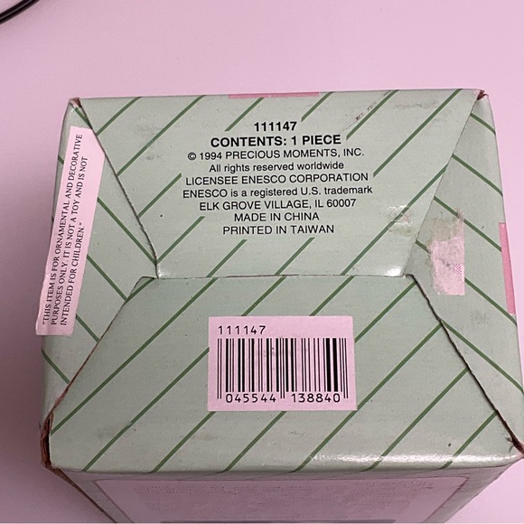 🔥 SALE 3/$20 The ENESCO PRECIOUS MOMENTS Ornament Bundles of Joy Bell Porcelain - Picture 5 of 6